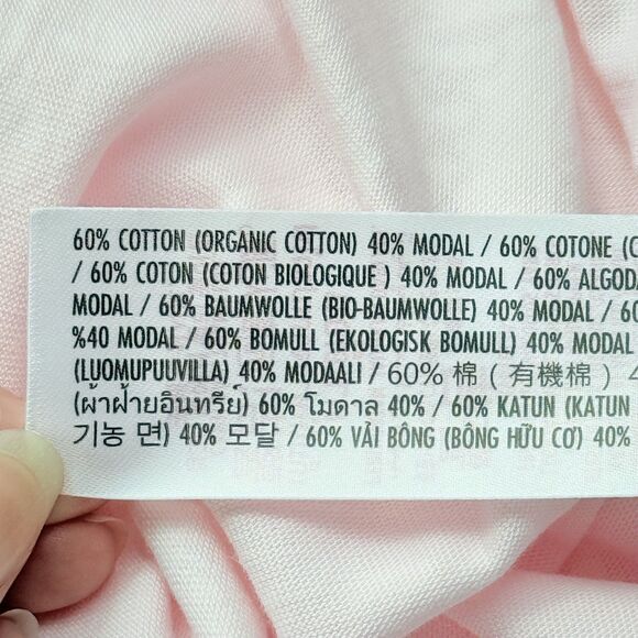 NWT Minnie Mickie Mouse Tee Dress Disney Parks Vacation Spring Break Baby Pink L - Picture 6 of 12